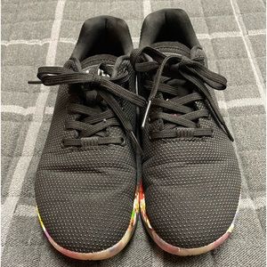 NOBULL Black Floral Trainers